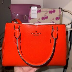 Kate Spade Vibrant Orange Satchel